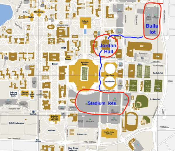 Annotated Campus Map